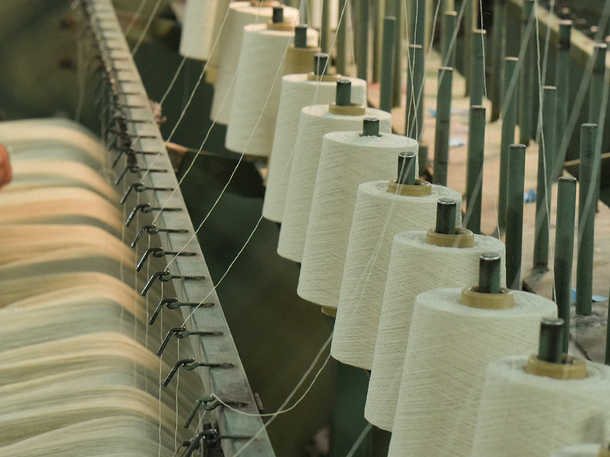 Premium sustainable cashmere showroom